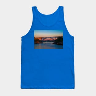 Portugal. Porto. Bridges. Sunset. Tank Top